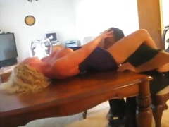 Pizza delivery man eats my wife pussy