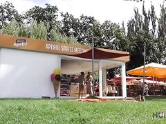 HUNT4K. Boy for cash let stranger try anal sex with his girlfriend