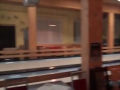 HUNT4K Cuckold allows guy please his cute GF right in bowling club