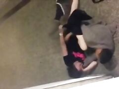 REAL. TEACHERS CAUGHT FUCKING IN SCHOOL CORRIDOR.