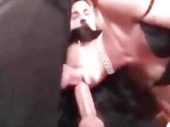 Gangbang Archive skinny babe in stockings orgy