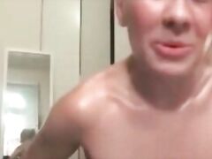 Check My MILF oily big titts and trimmed pussy